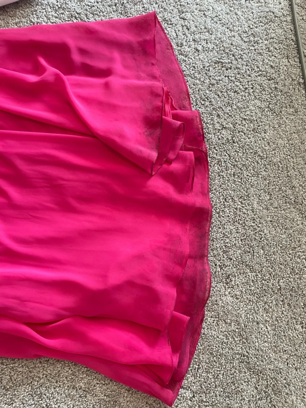 Allure Bridals Strapless Fuchsia Pink Evening Gown - Picture 4 of 5